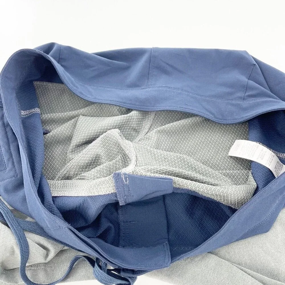Toad&Co Mens Cetacean Color Block Boardshort 38 Spring‎ 2019 Blue & Gray Swim